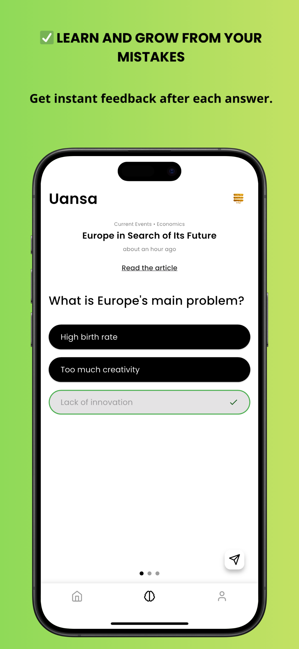 Uansa – News Quiz