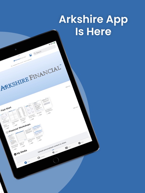 Arkshire iPad screenshot 2 - Business app