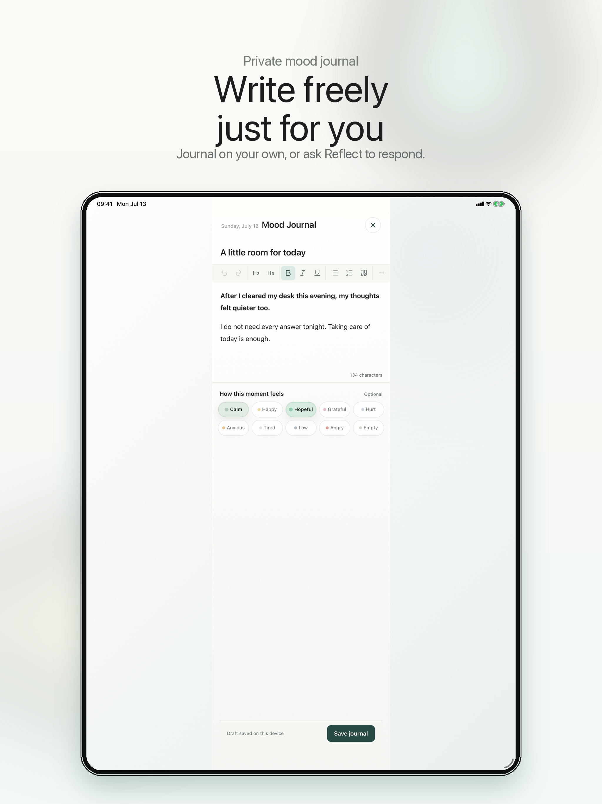 Daily Mood: Mood Journal screenshot 14