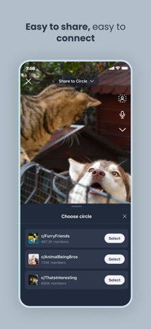 Scoopz: Your People Your Video iPhone screenshot