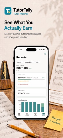 TutorTally Lesson Tracker Screenshot 4 of 8