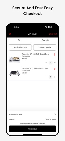 Kronos AV App screenshot