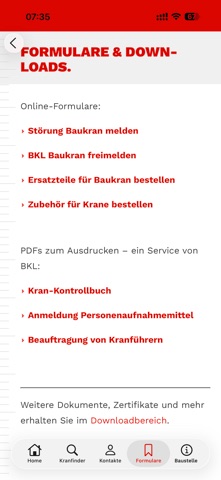 App screenshot