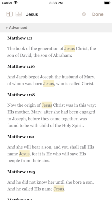 Holy Bible Recovery Version Screenshot