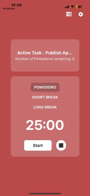 Pomodoro - Basic & Functional screenshot 1