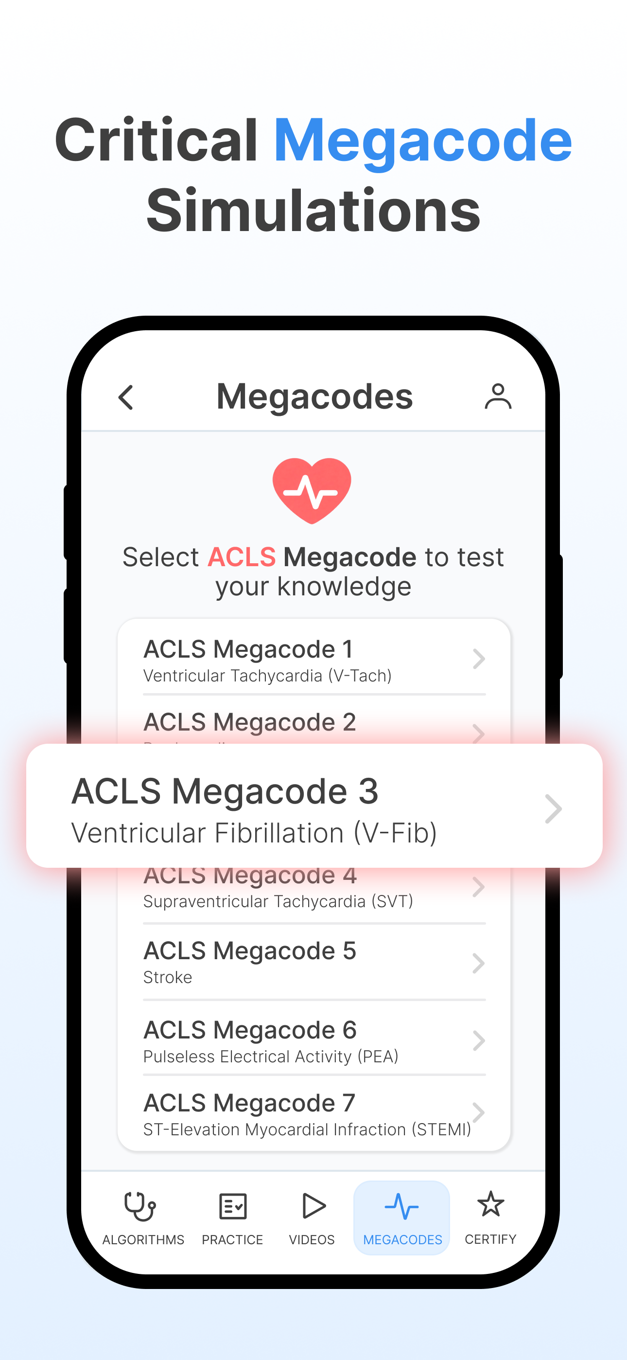 MediCode- ACLS, PALS, BLS, CPR screenshot 4