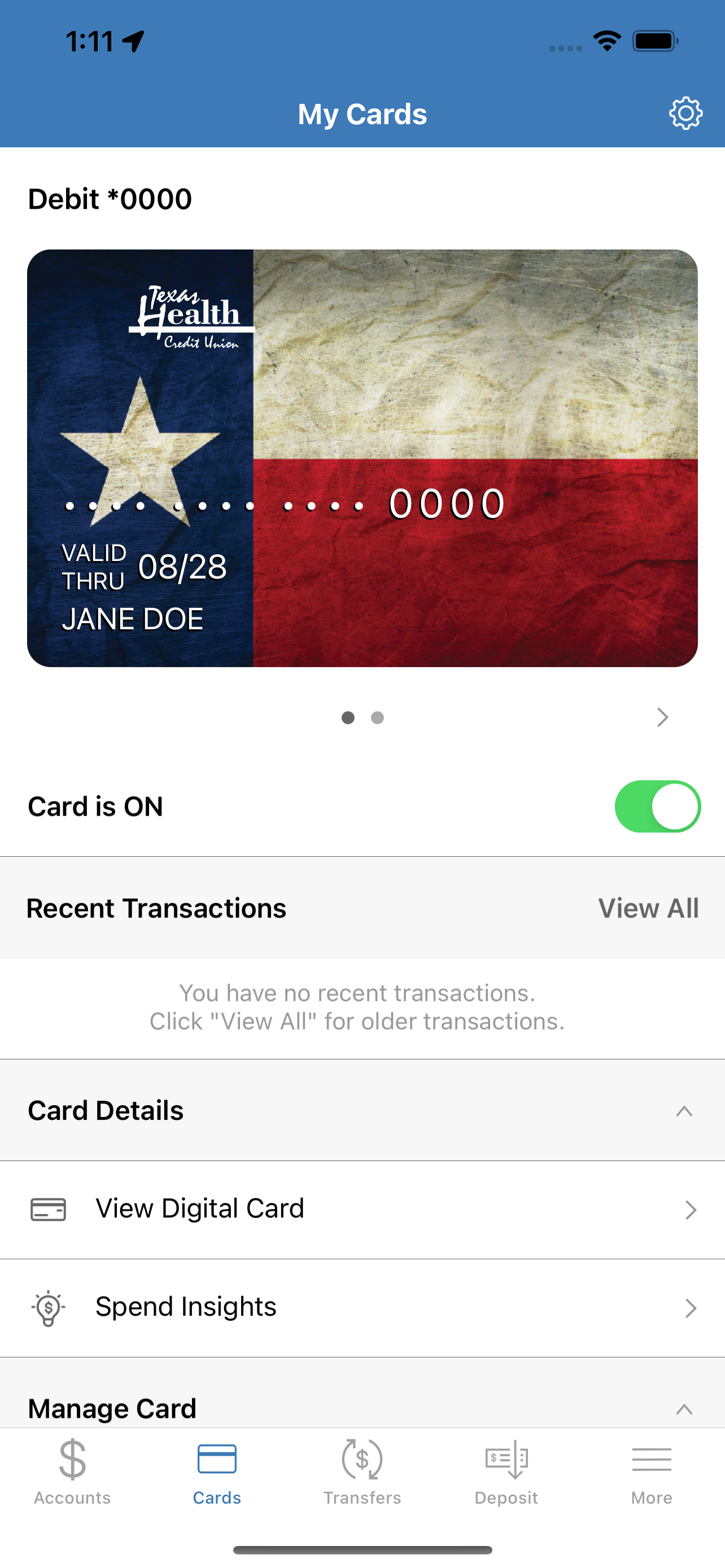 THCU Mobile Banking App screenshot 6