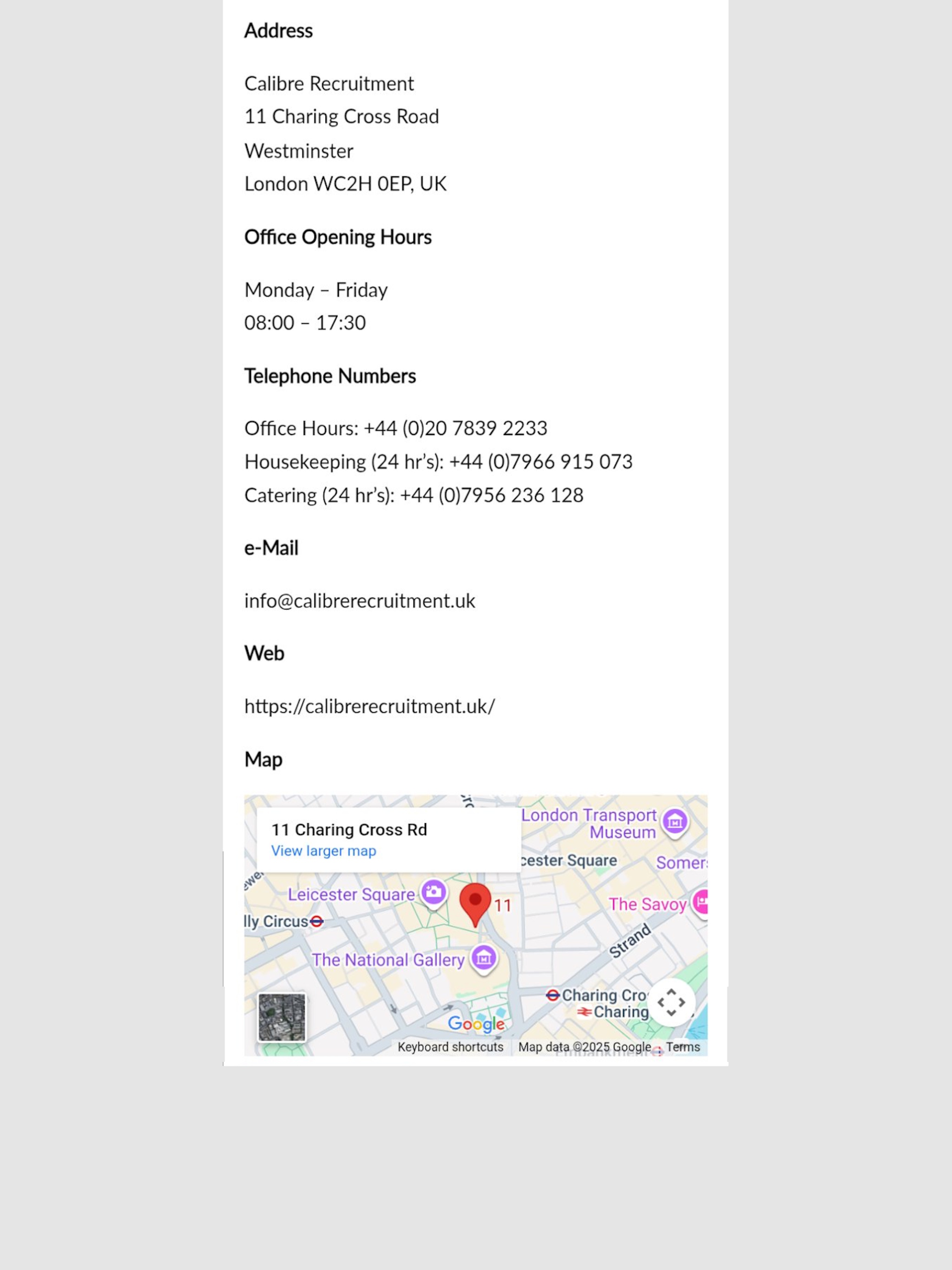 Calibre Recruitment