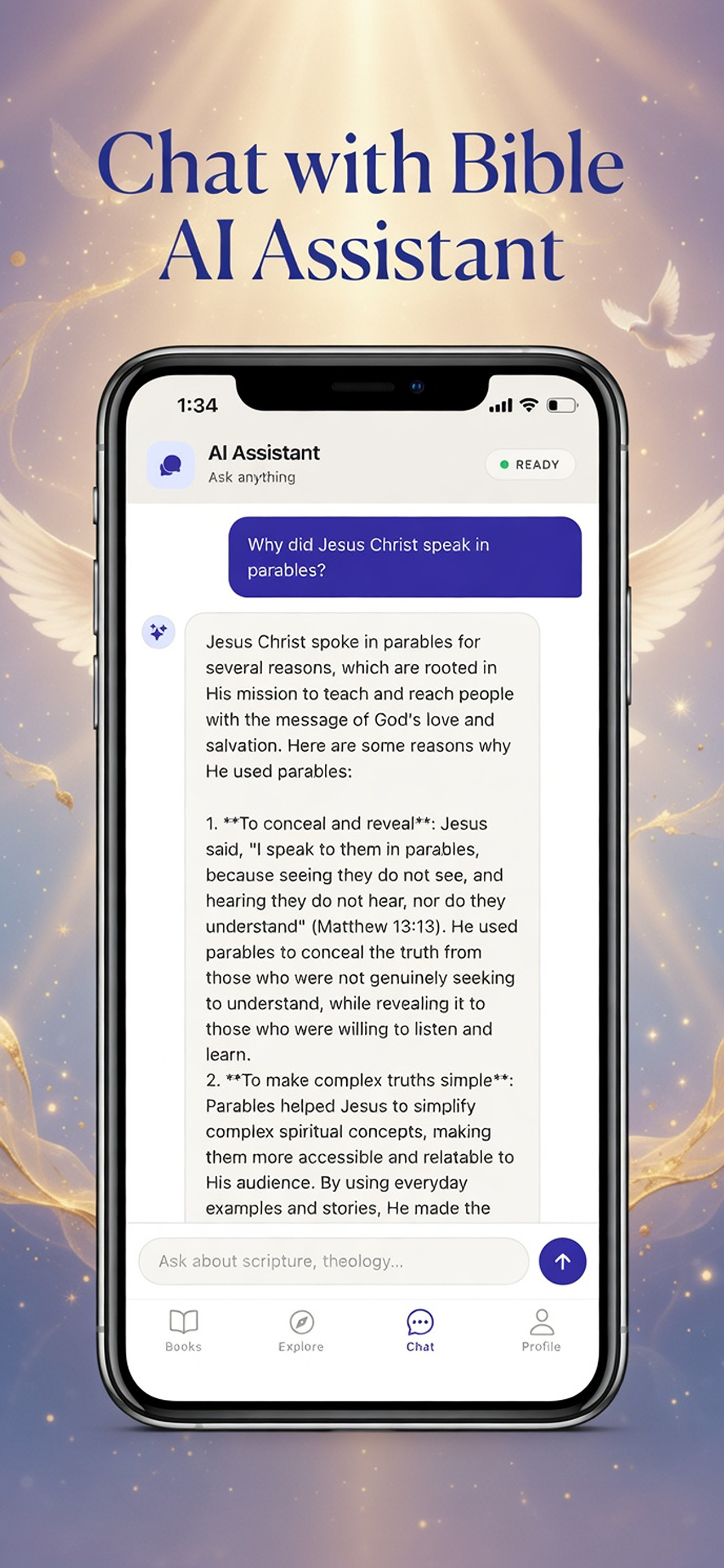 Bible AI: NIV & Daily Verse