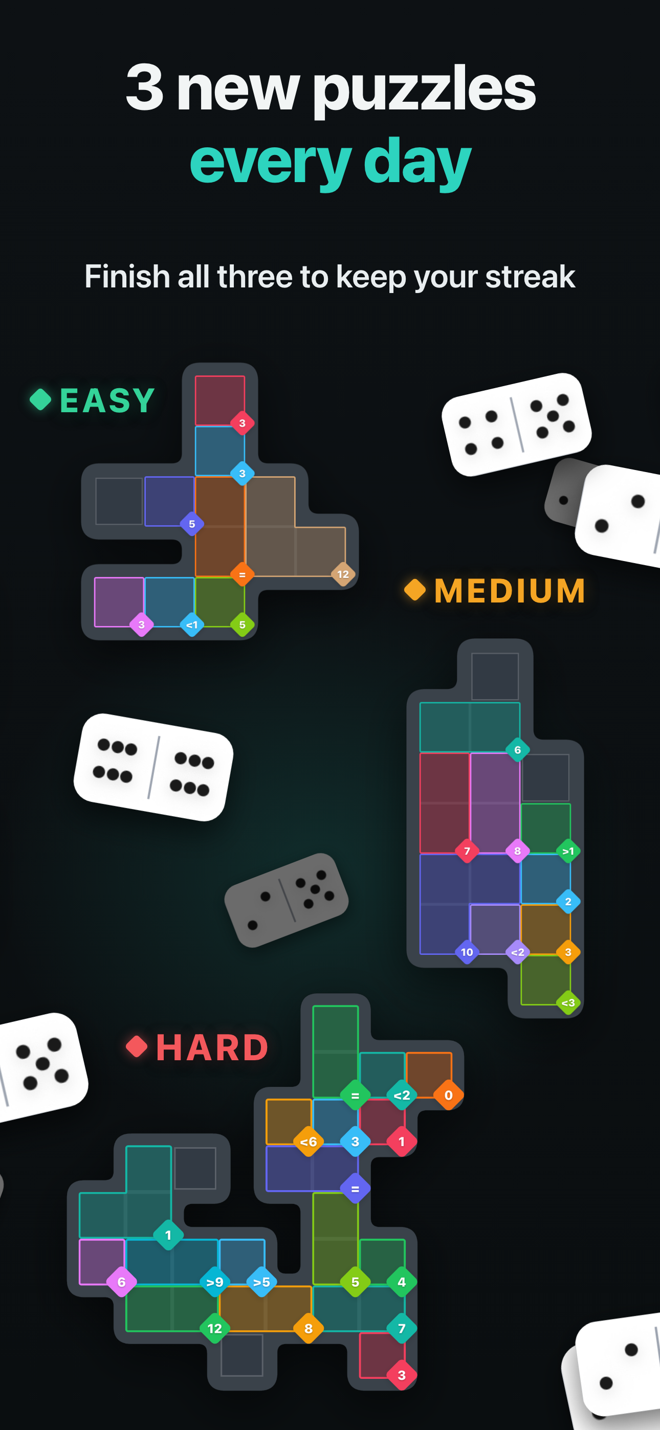 dotio: Pips Domino Puzzles screenshot 2