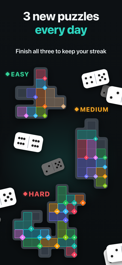 dotio: Pips Domino Puzzles App Store screenshot 2