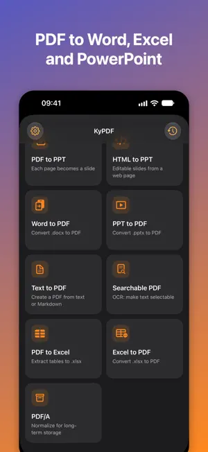 KyPDF: PDF Editor & Converter screenshot 2