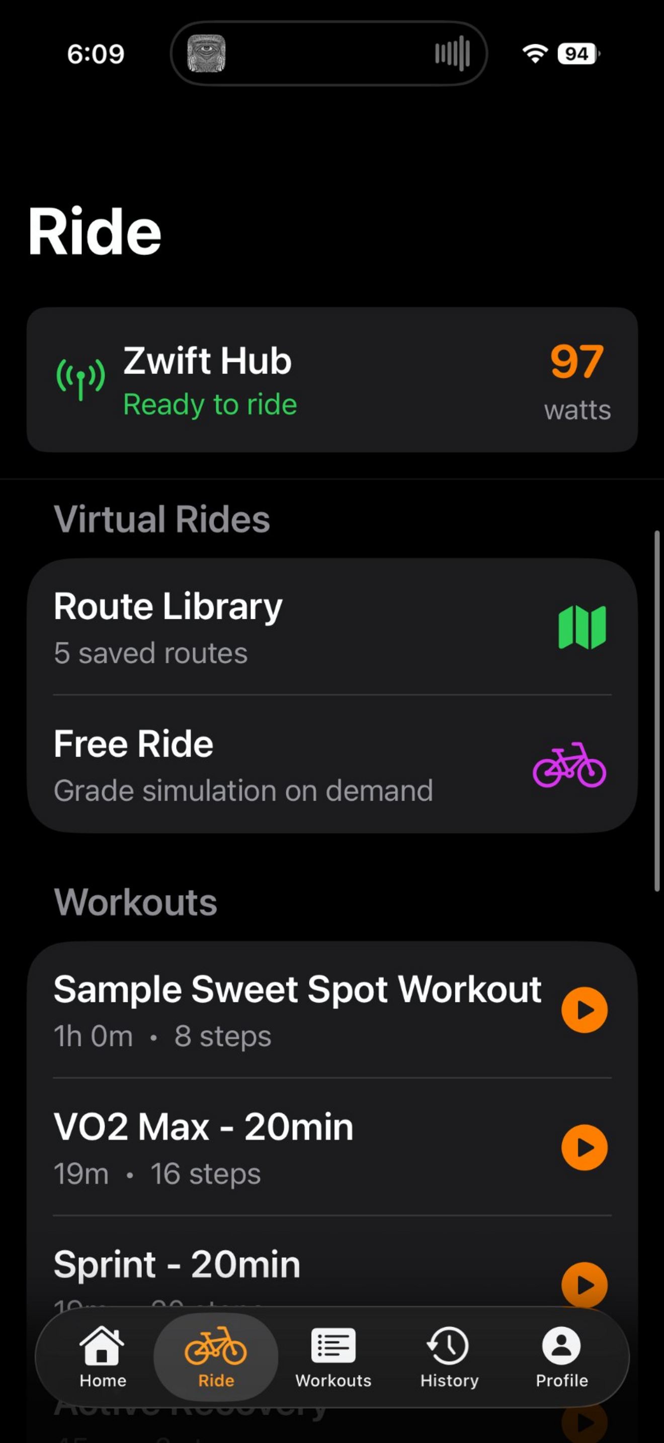 TrainerKit Indoor Cycling screenshot 9