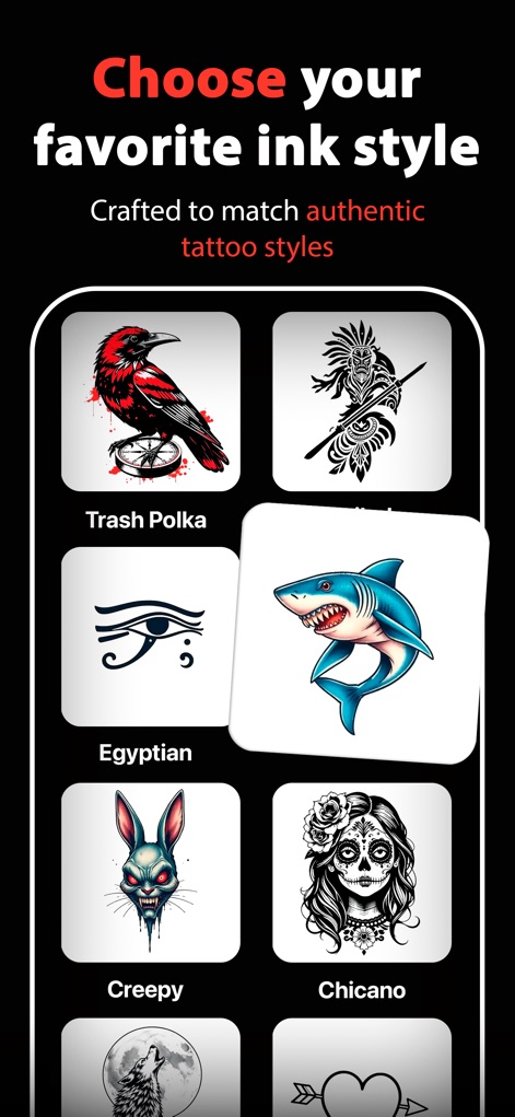 AI Tattoo Generator - Inkit - Graphics & Design App | MWM