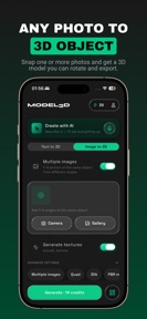 Model3D: AI 3D Model Maker screenshot