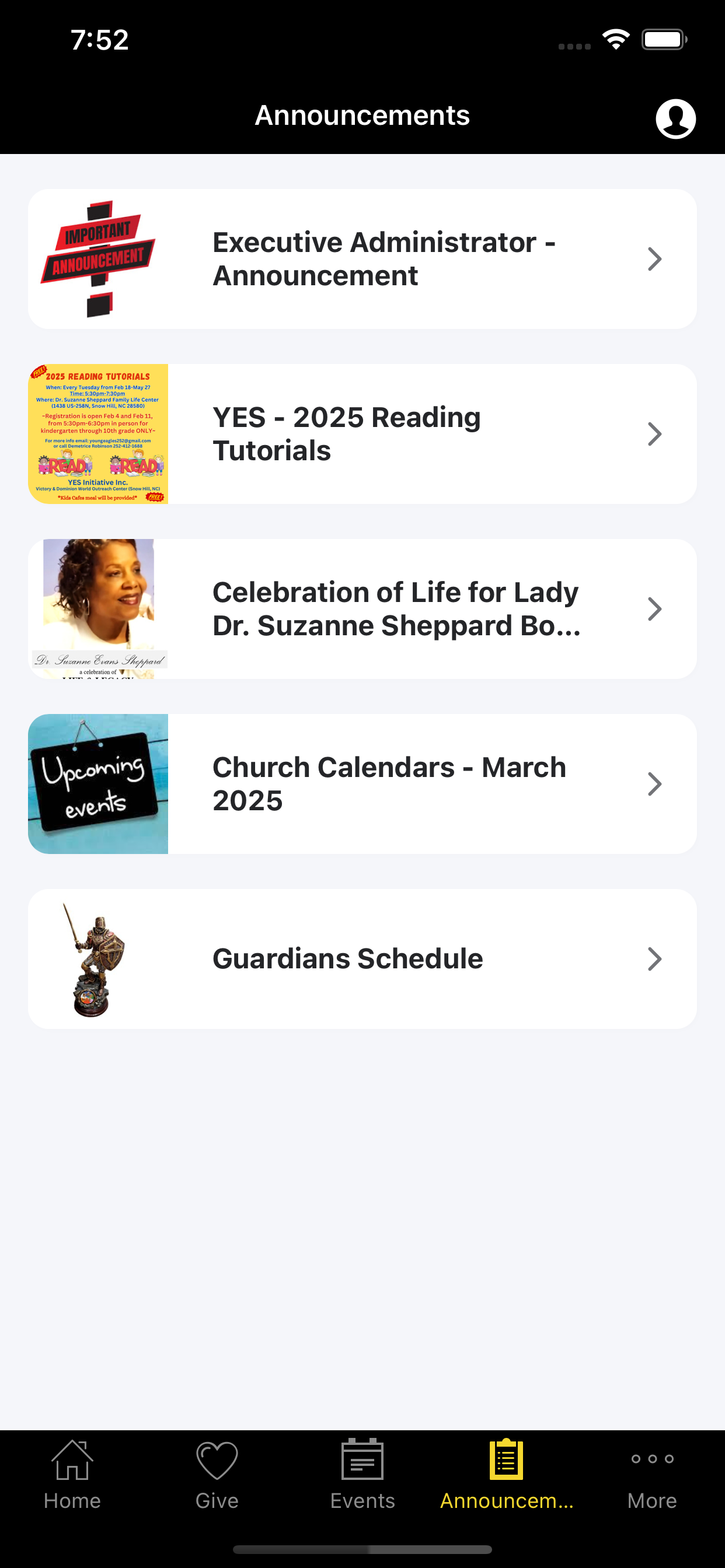 Victory and Dominion Church screenshot 3