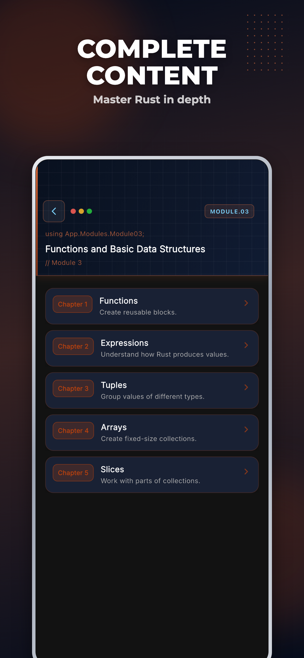 Learning Rust screenshot 3