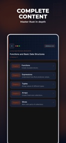 Learning Rust screenshot