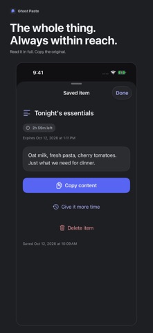Ghost Paste screenshot 3