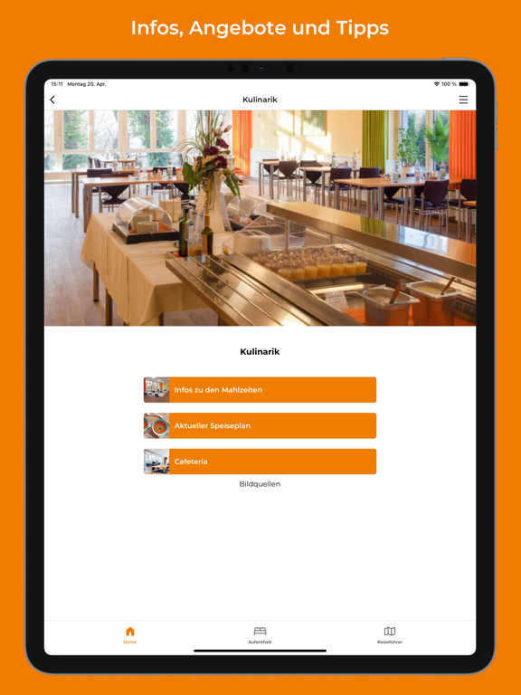 BDH-Klinik iPad screenshot