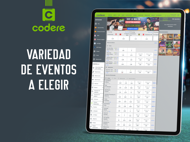 Codere: Apuestas Deportivas ES Screenshot