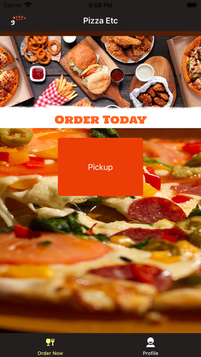 Pizza Etc iPhone screenshot 1 - Food & Drink app