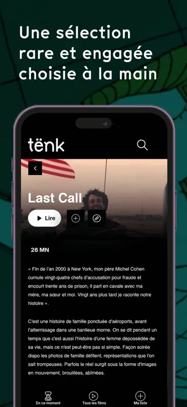 Tënk - Le cinéma documentaire screenshot 2 of 4