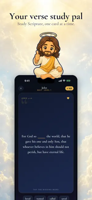 Bible Cards: Verse Flashcards screenshot 1