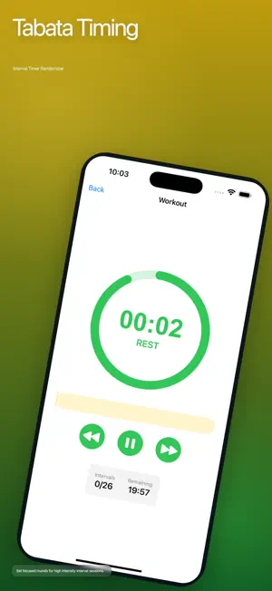 Interval Randomizer: HIIT screenshot 3