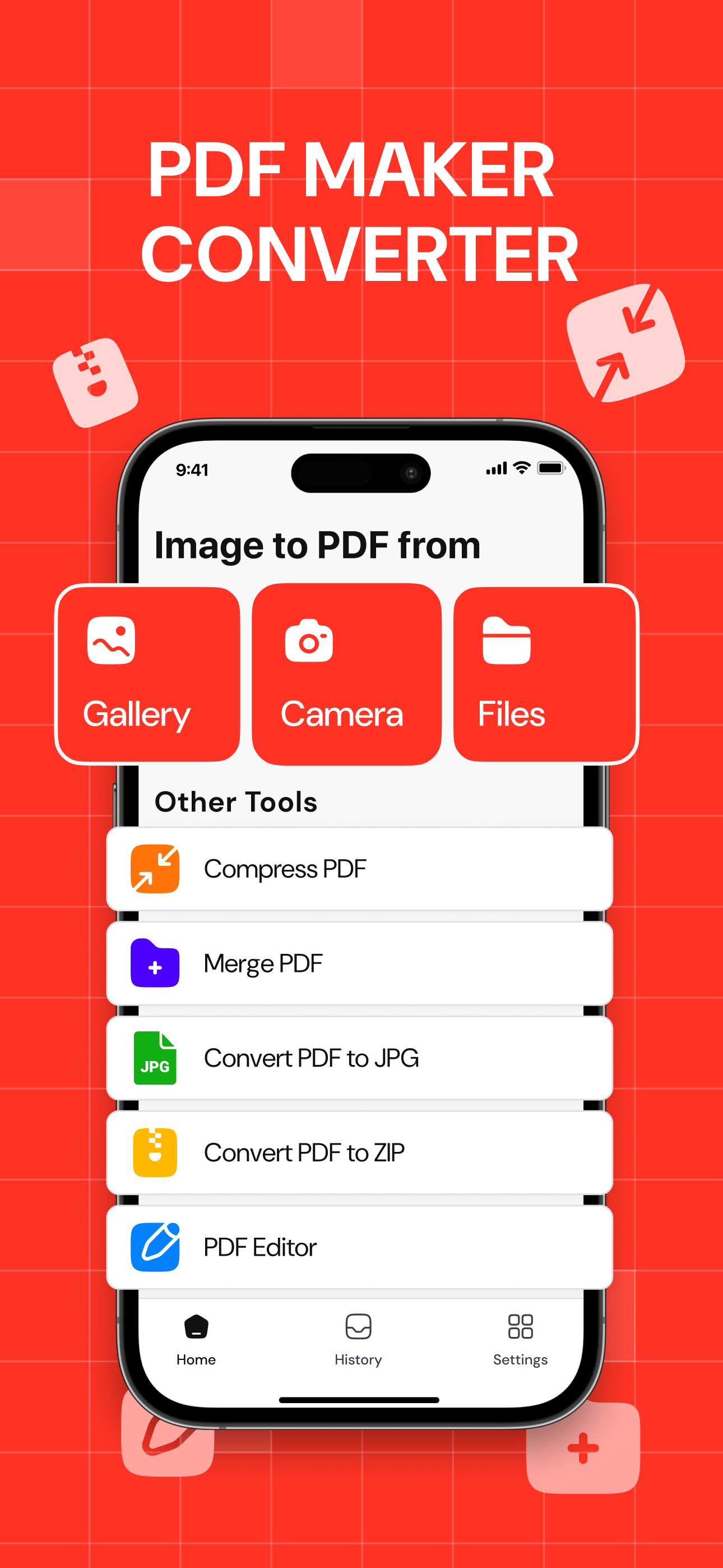 Compress PDF ・ Make & Edit PDF