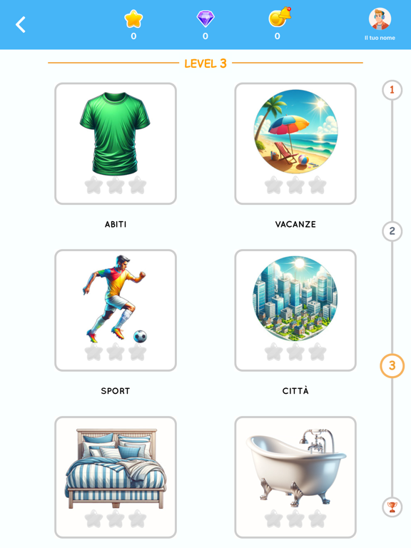 Learn Italian beginners iPad screenshot 9 - Education app