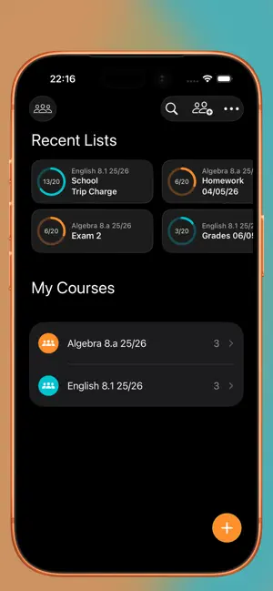 TeacherTasks - Manage Courses screenshot 1