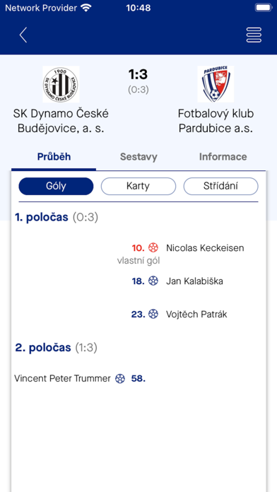 FotbalCZ Screenshot