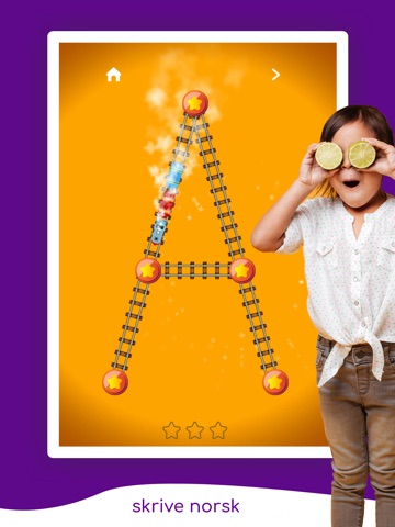 Norwegian Alphabet : Learn ABC iPad screenshot