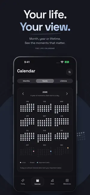 LifeCal: Life in Weeks Tracker screenshot 2