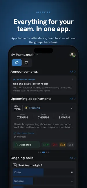 Team-Captain screenshot 1