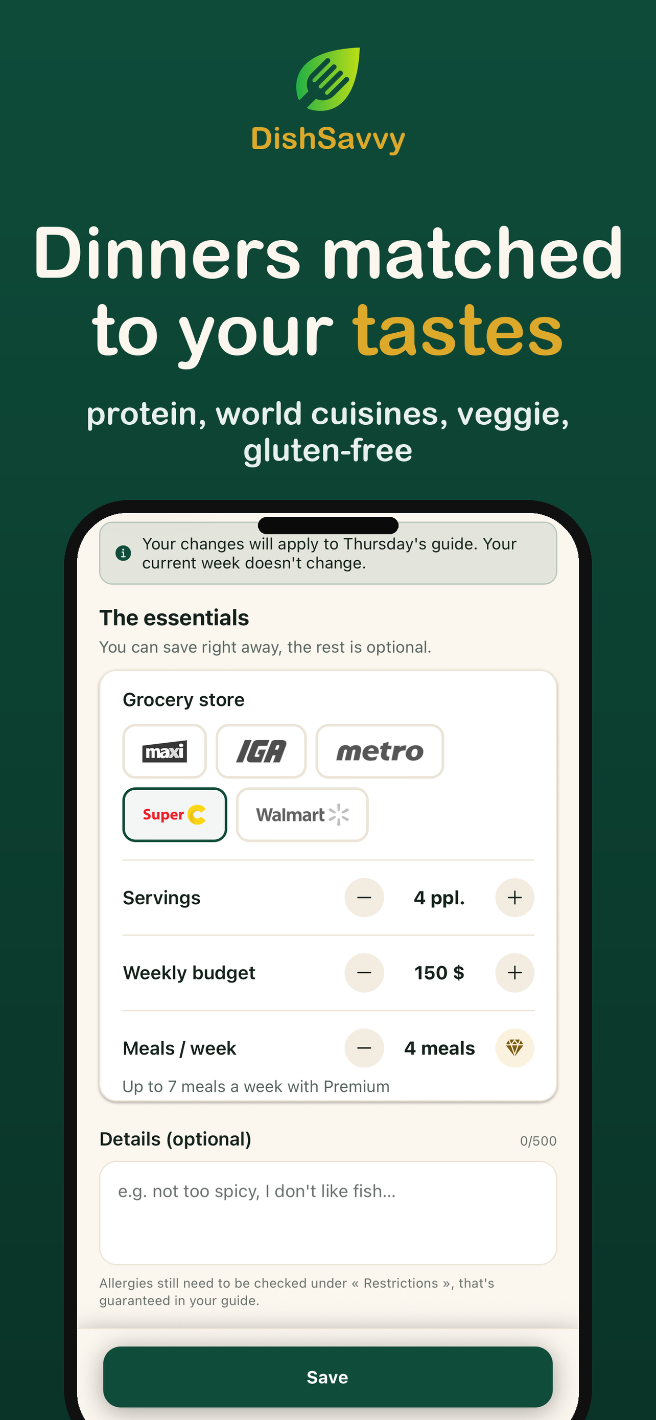 DishSavvy: Recipes & Deals screenshot 3