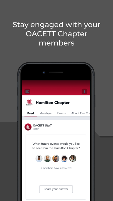 OACETT Linx app screenshot