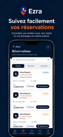 Ezra iPhone screenshot