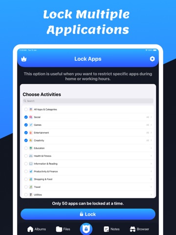 App Lock : Secure Vault iPad screenshot