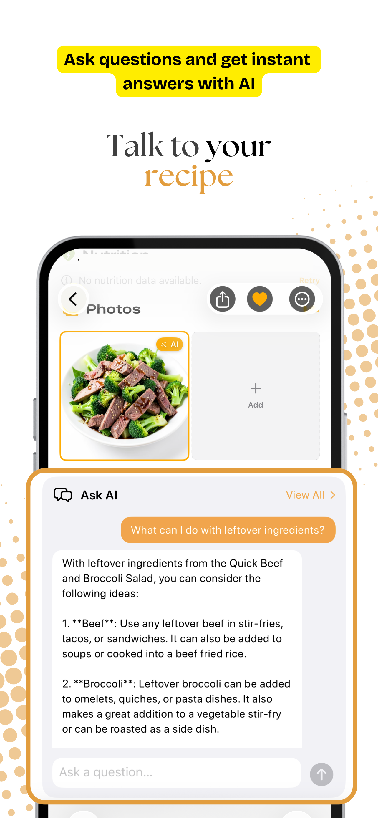 RecipeBee: Recipes & Meal Plan