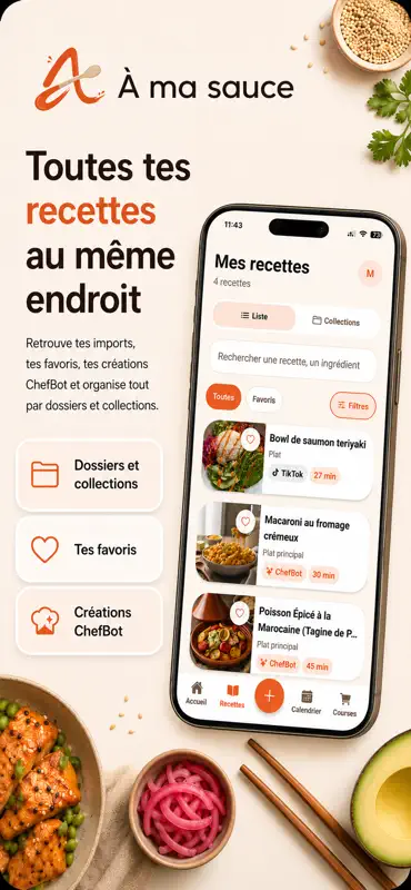 À Ma Sauce – Recettes screenshot 2 of 6