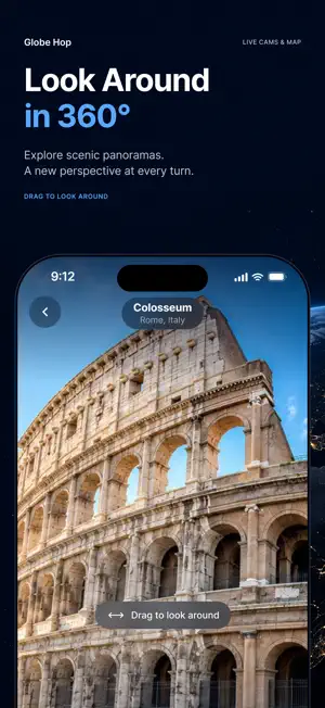 Globe Hop: Live Cams & Map screenshot 4