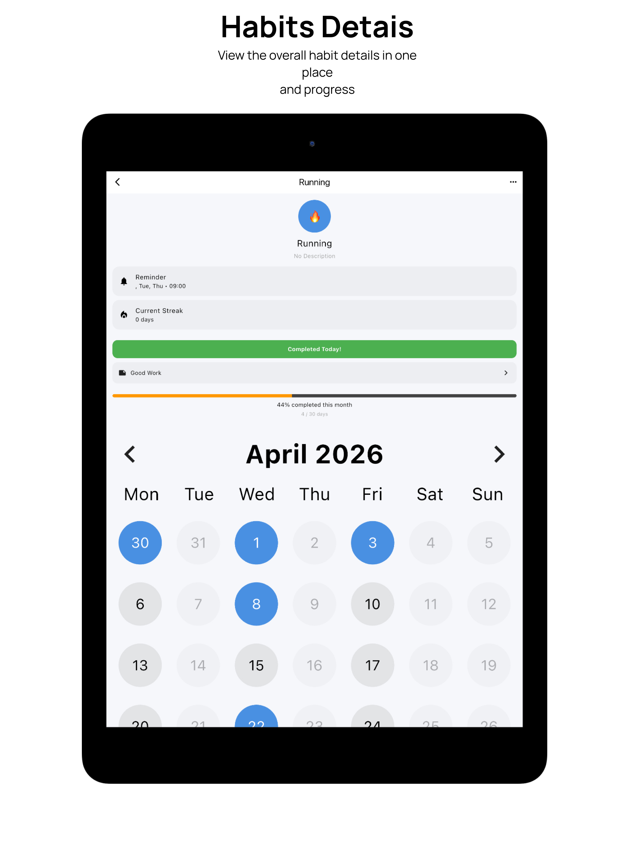 DailyHabits – Routine Tracker