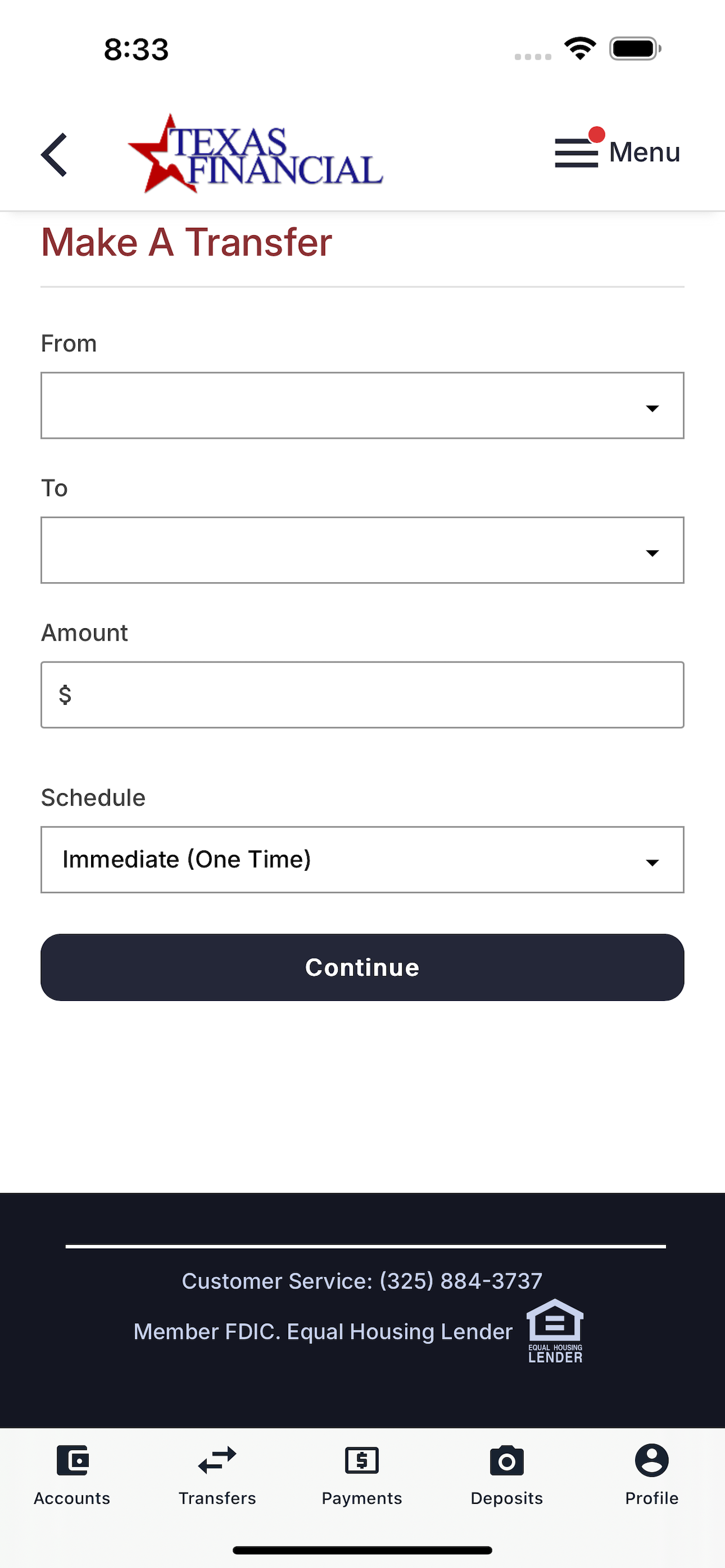 Texas Financial Bank screenshot 4