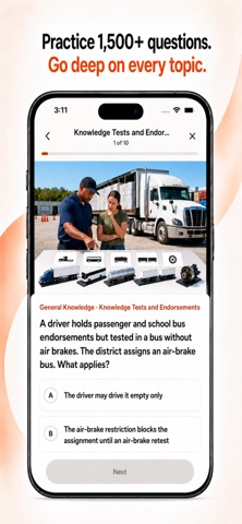 CDL Prep: Practice Exam 2026 Screenshot 2 of 6