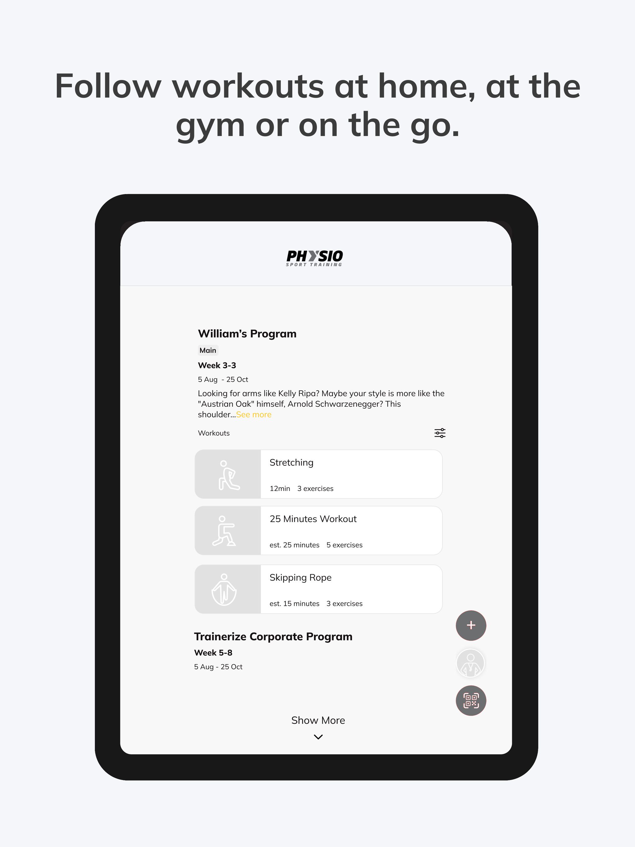 Physio Sport Training screenshot 9