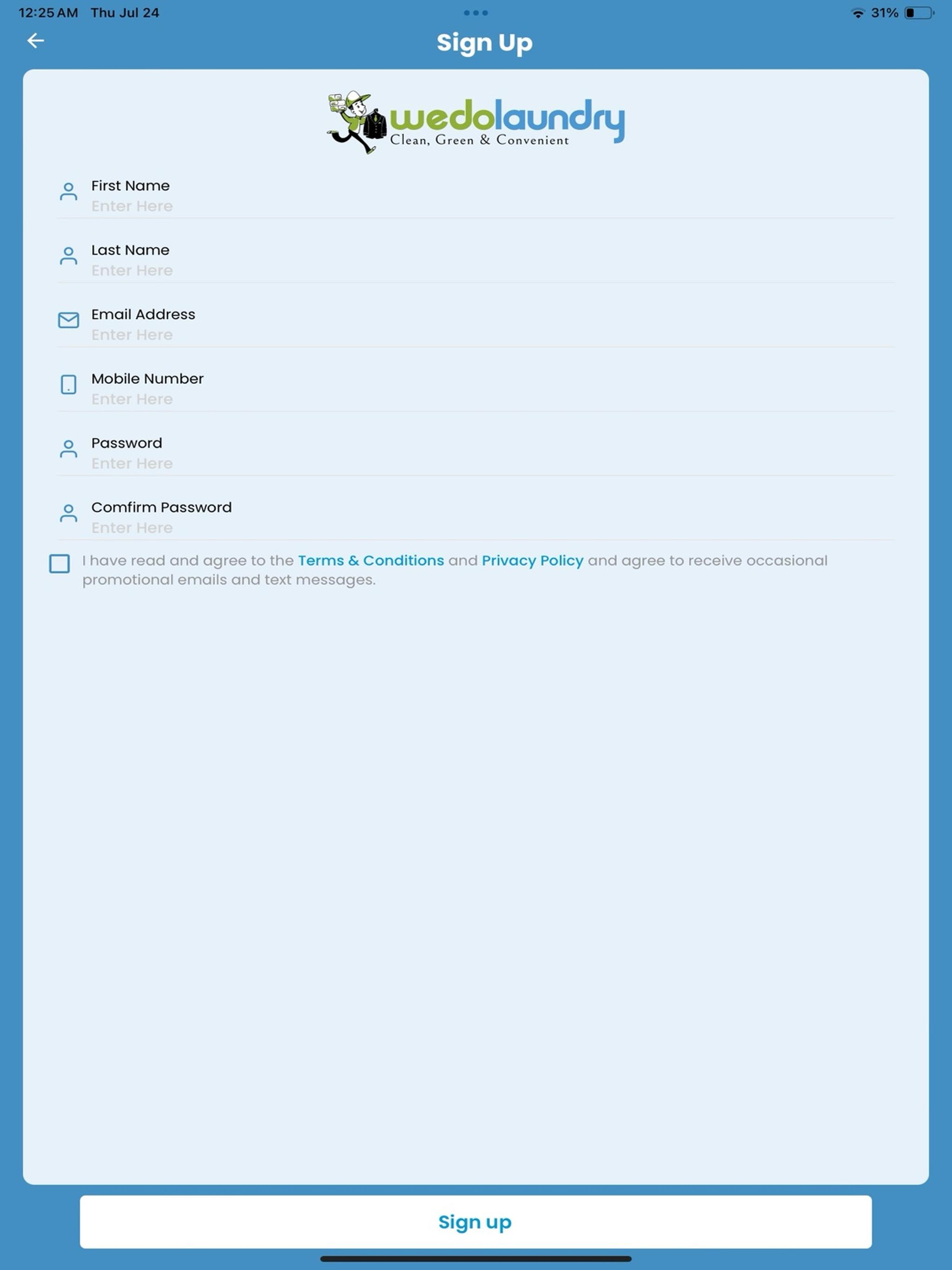 WeDoLaundry screenshot 16