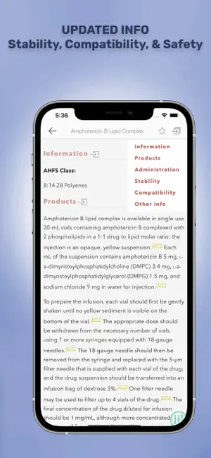 Handbook on Injectable Drugs screenshot 3