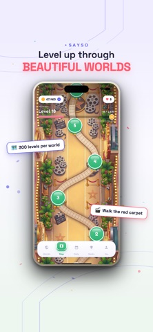 Sayso Word Puzzle Game screenshot 1